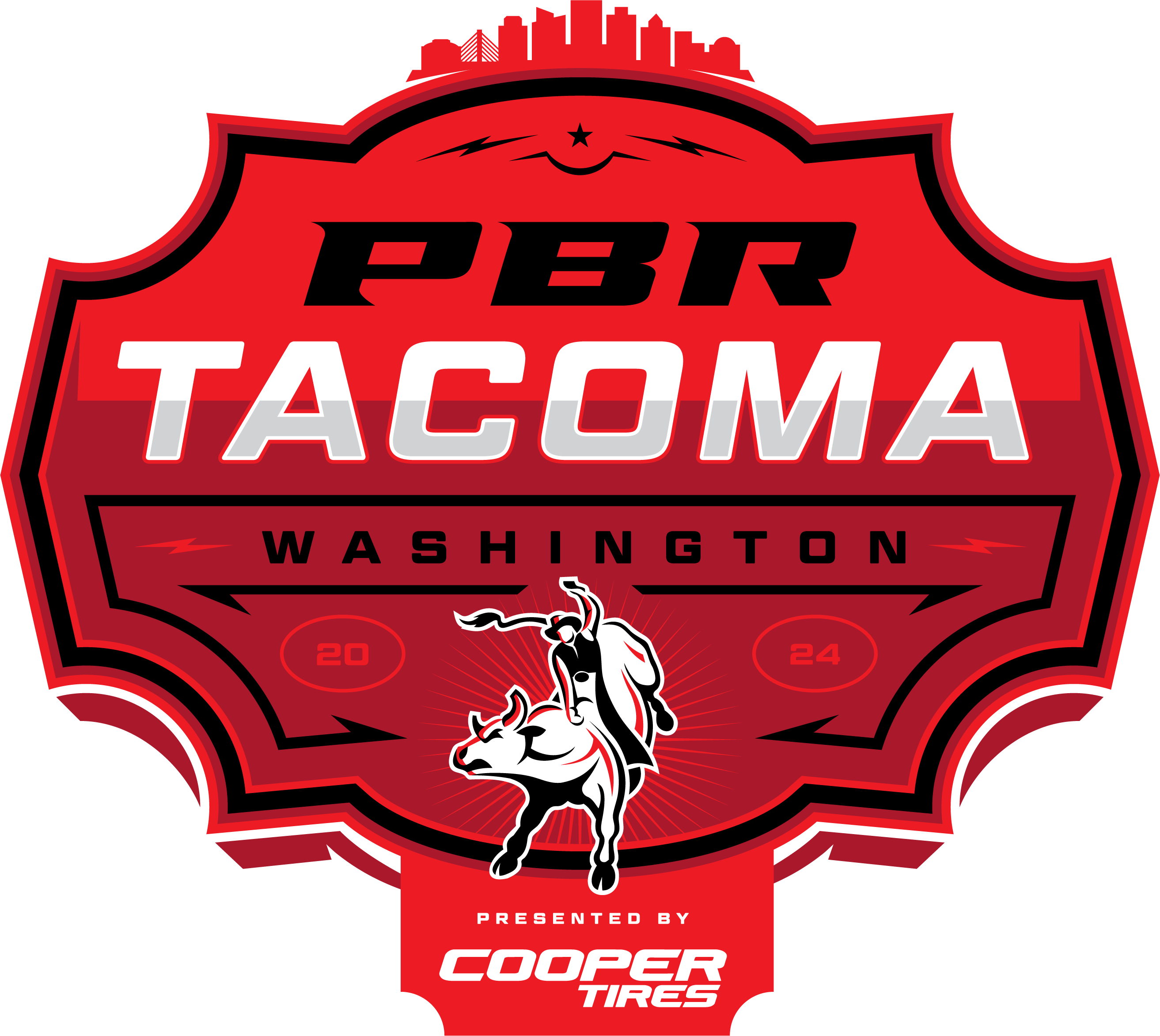 PBR Tacoma Tour Logo