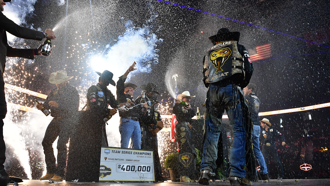 Newly crowned PBR Teams Champion Texas Rattlers return to Dickies Arena
