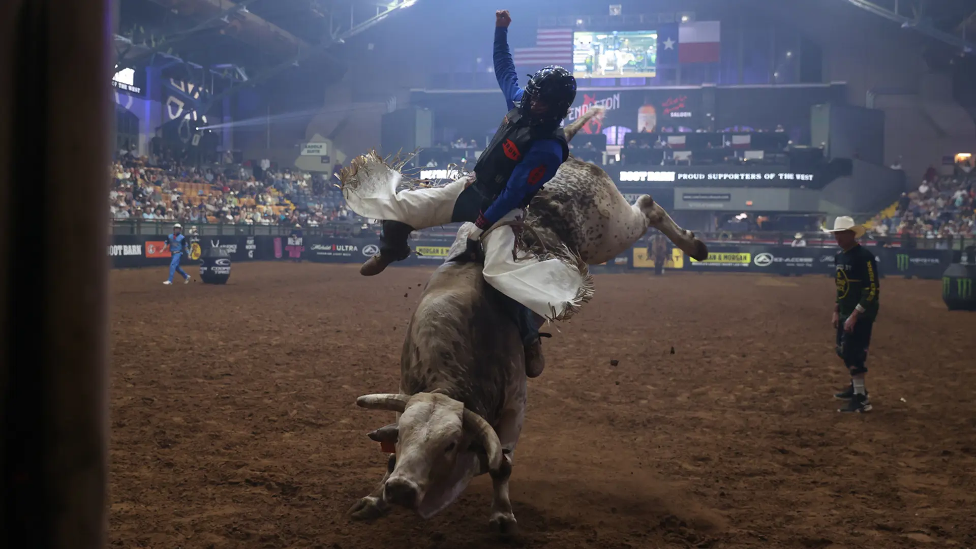 Bob Mitchell displaying Kansas City Outlaw toughness at Ride For Redemption