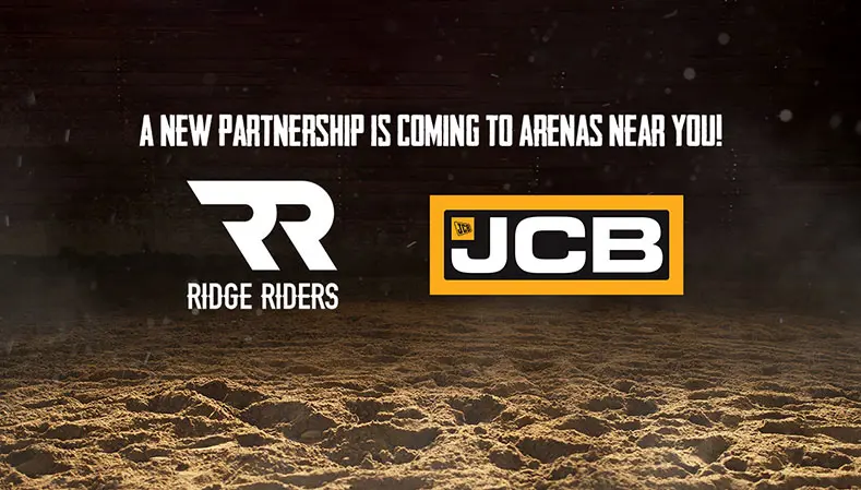 JCB partners with Teton Ridge-owned professional bull riding team, the Arizona Ridge Riders, in all new PBR Team Series