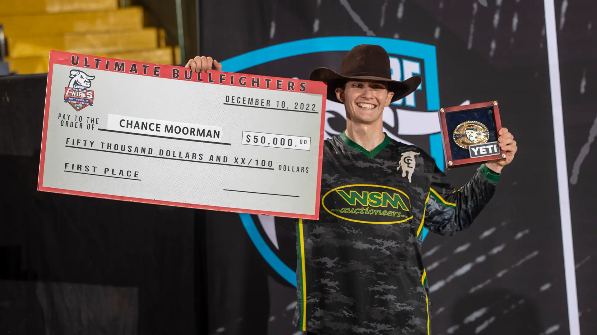 Moorman Crowned 2022 Ultimate Bullfighters World Champion