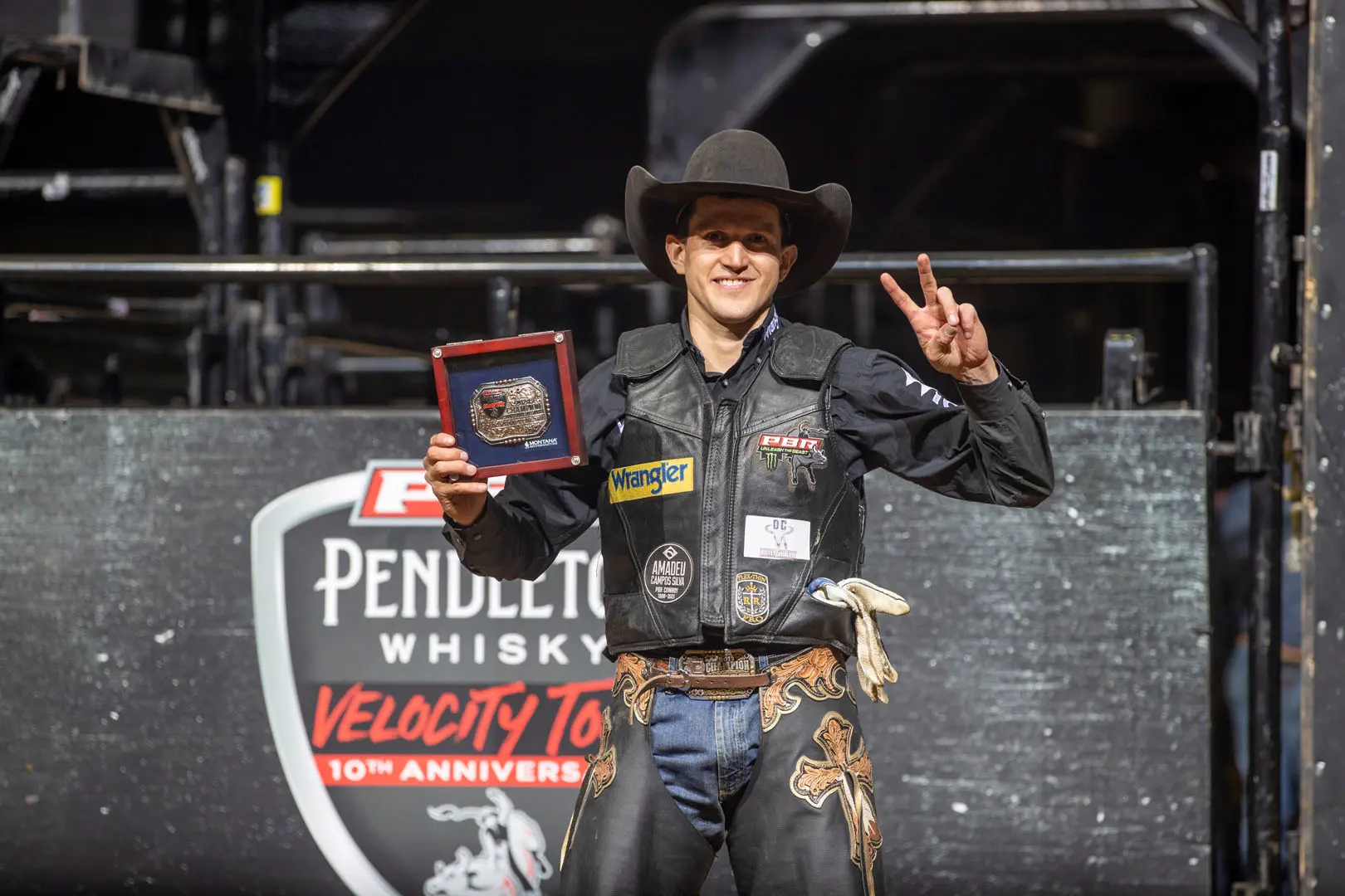 Dener Barbosa rides supreme to win GovX PBR Hampton