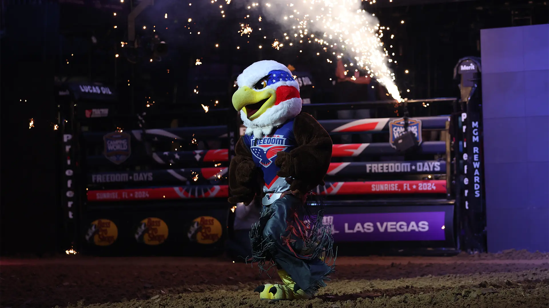 Florida Freedom return to Amerant Bank Arena for 2025 PBR Camping World Team Series homestand August 8-10