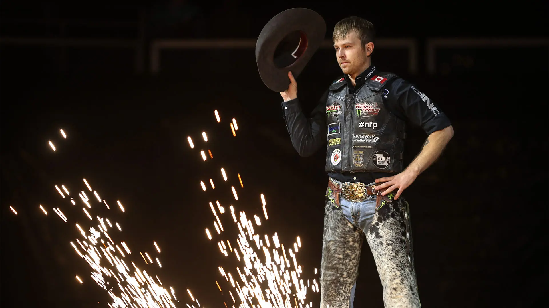 Dakota Buttar goes 2-for-2 on opening night of 2023 PBR Canada National Finals