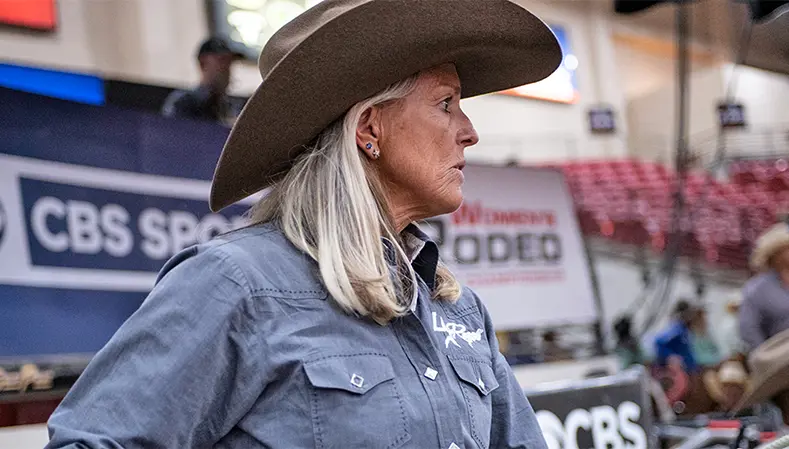Fabrizio riding momentum in 2023 Women's Rodeo World Championships in Fort Worth, Texas