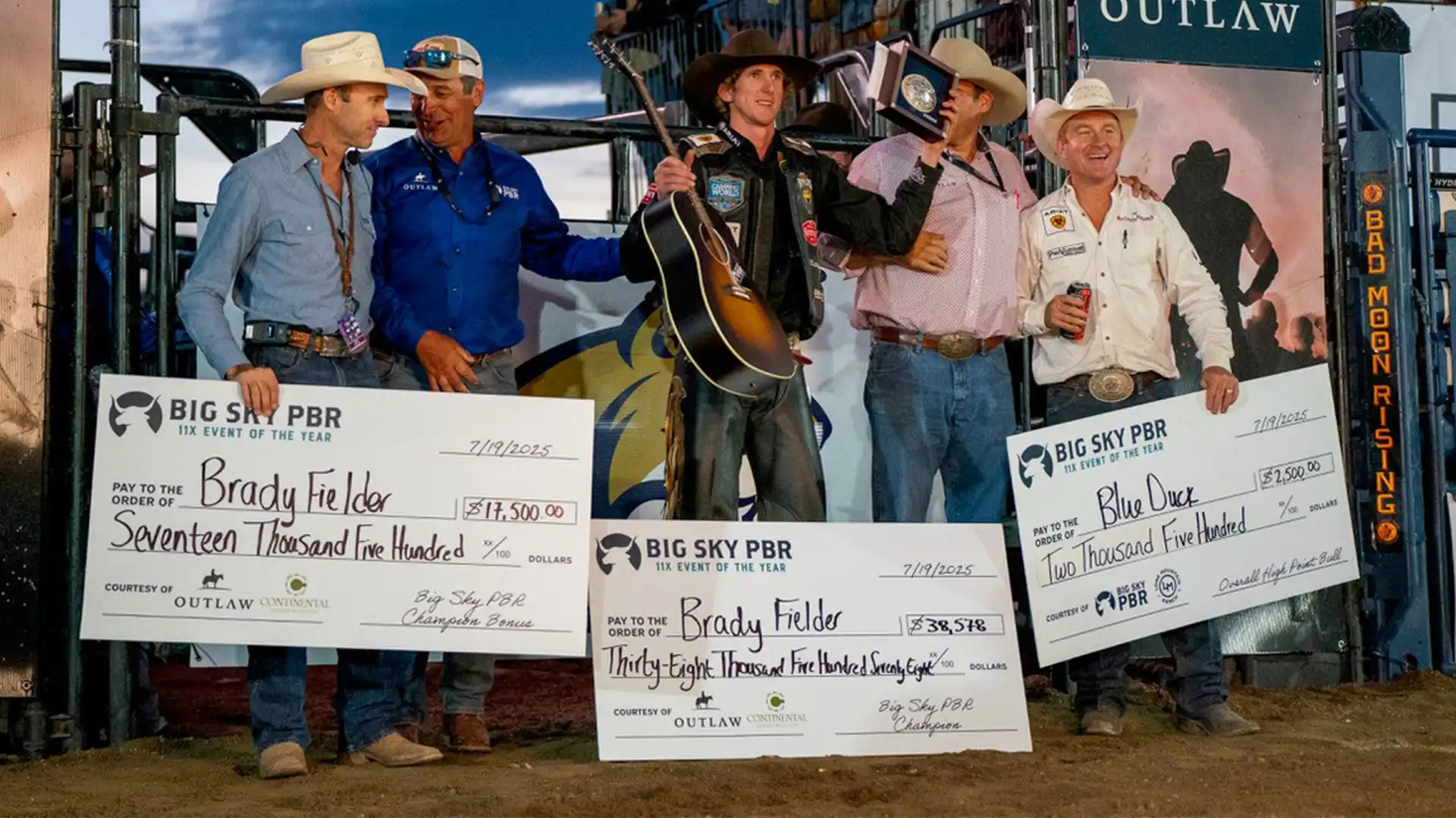 Flawless Brady Fielder wins sold-out Big Sky PBR