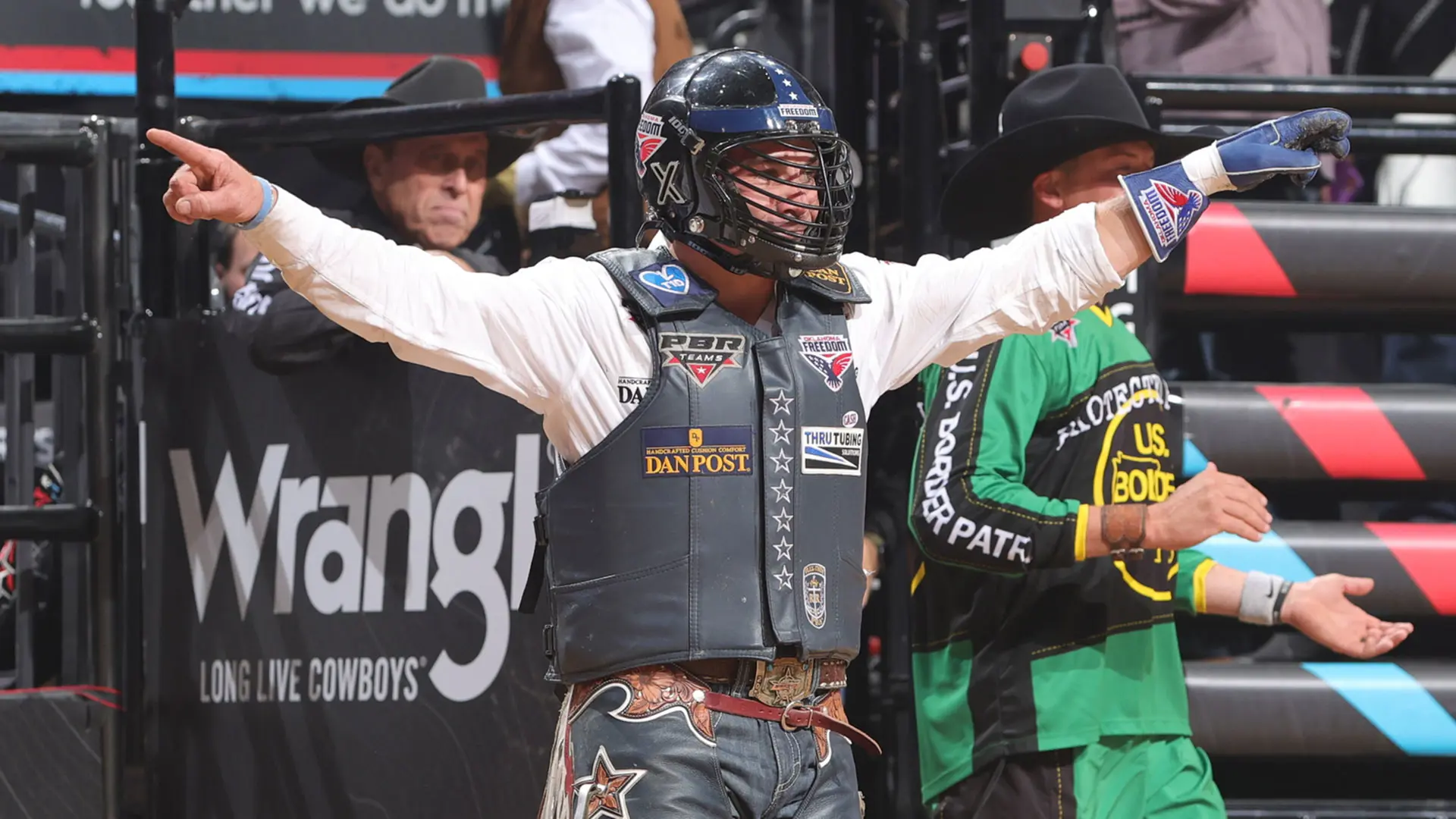 No. 3 Oklahoma Freedom ride red-hot in Round 2 of PBR Team Series Championship, defeat No. 4 Carolina Cowboys to advance to Semifinals