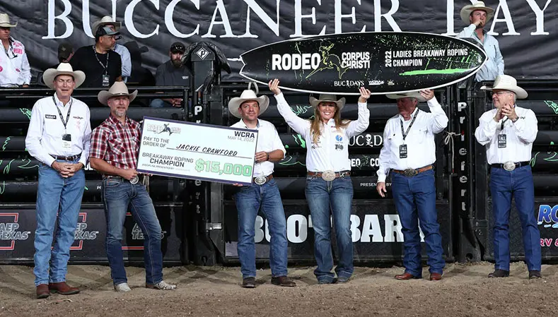 Triple Crown of Rodeo eligibility restarts as new champions are crowned at Rodeo Corpus Christi