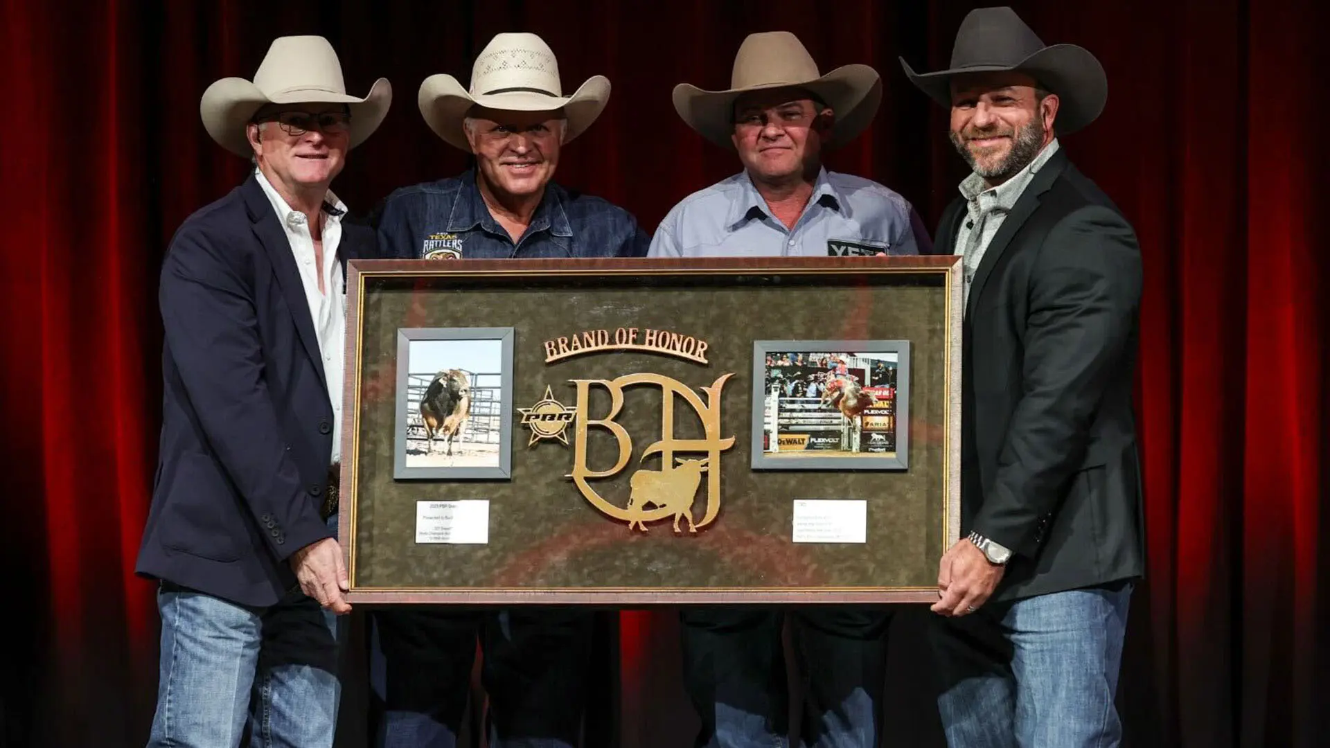 SweetPro’s Bruiser hailed as the greatest of all time as he receives PBR’s Brand of Honor