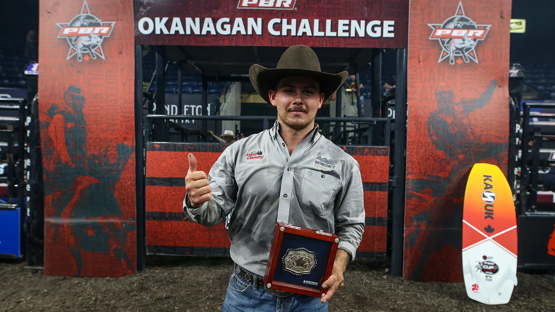 Wyatt Gleeson wins sold-out PBR Canada Cup Series event in Kelowna, British Columbia