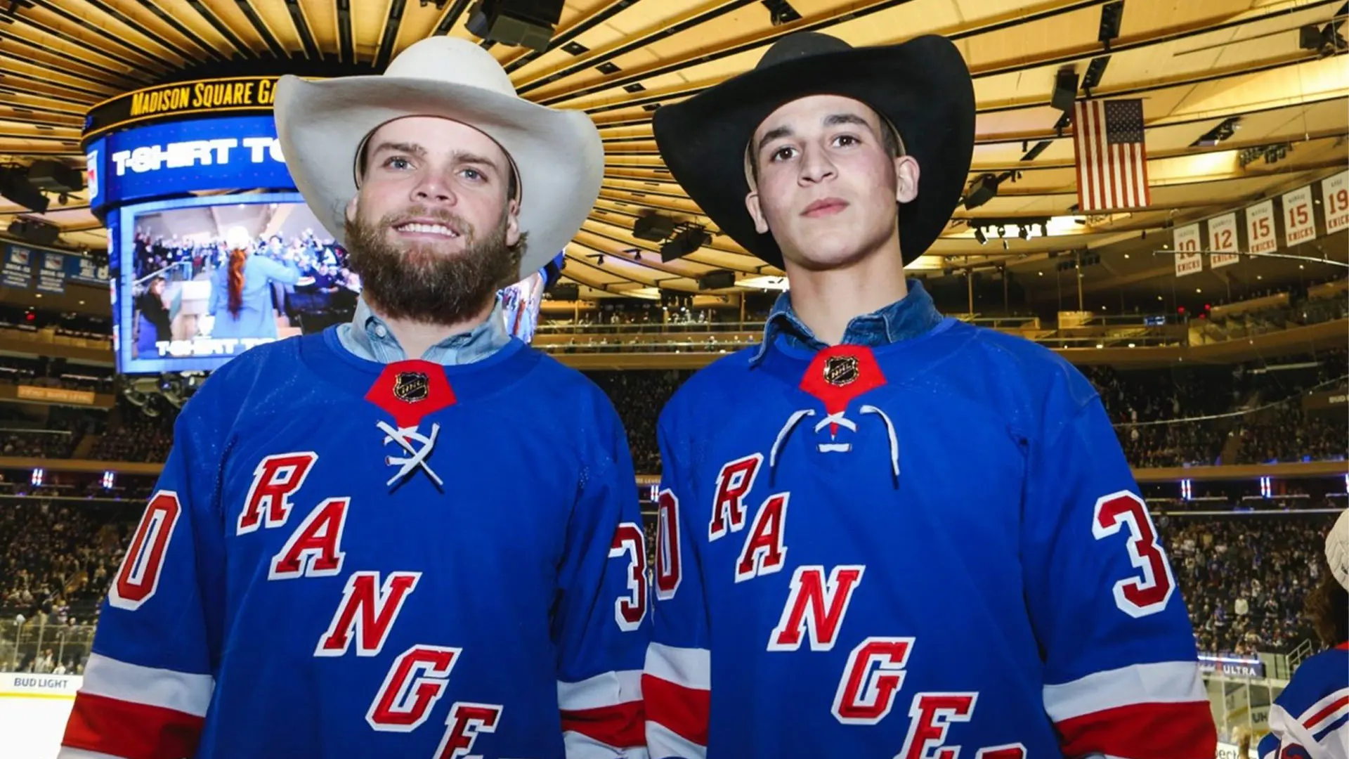 Riders enjoy pair of Madison Square Garden contests before taking the stage themselves Friday