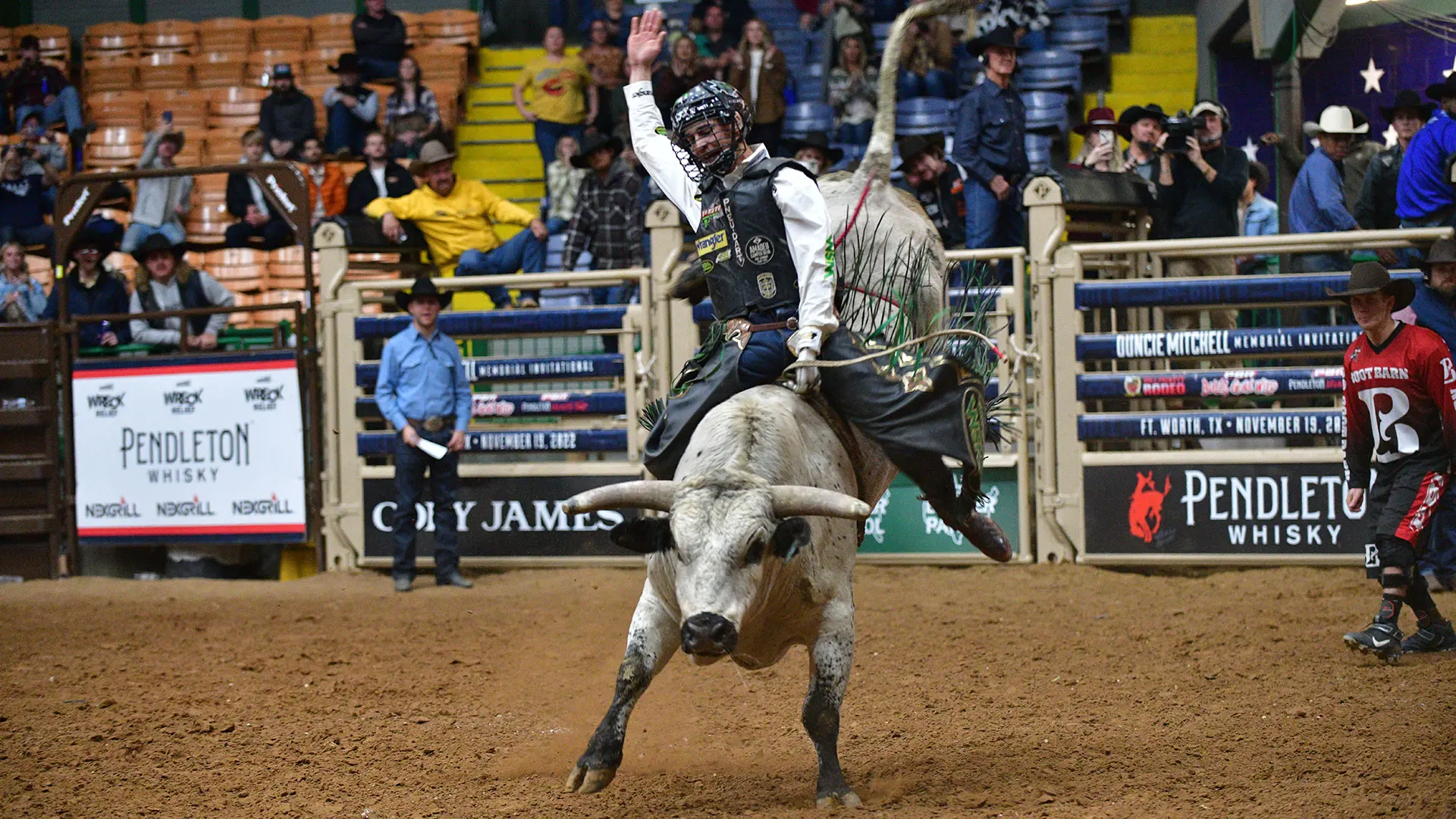 Flawless Kasel wins PBR’s Ouncie Mitchell Memorial Invitational in Fort Worth, Texas