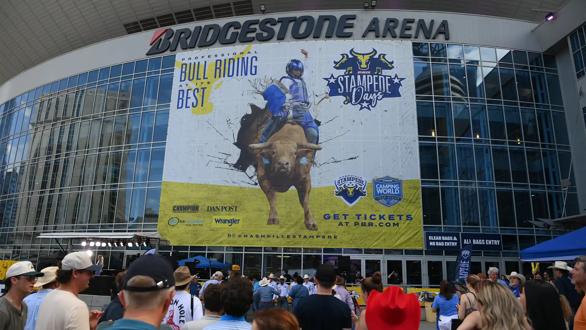 Nashville Stampede return to Bridgestone Arena for 2025 PBR Camping World Team Series homestand August 15-17