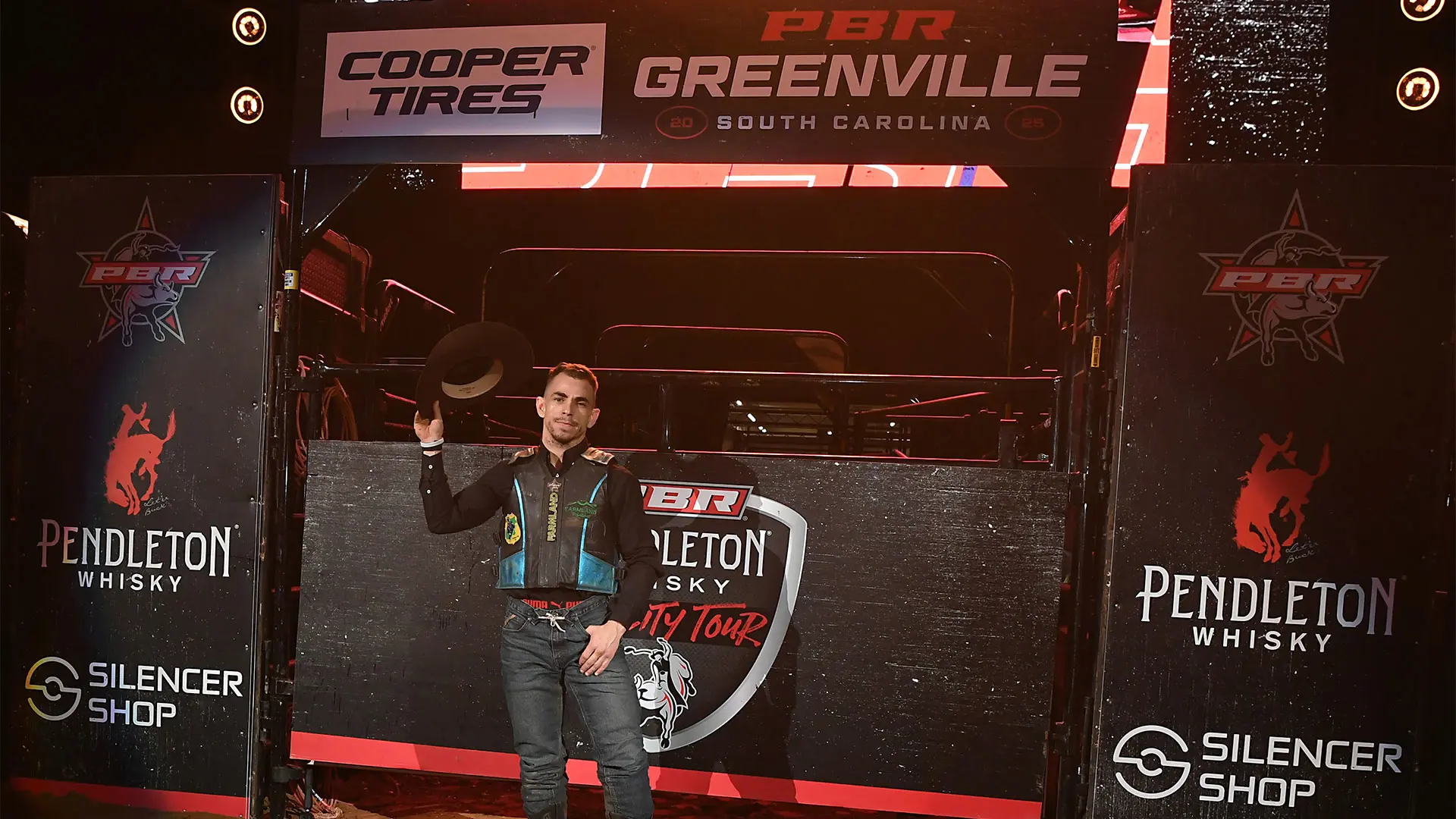 Afonso Quintino wins Round 1 of PBR Pendleton Whisky Velocity Tour event in Greenville, South Carolina 