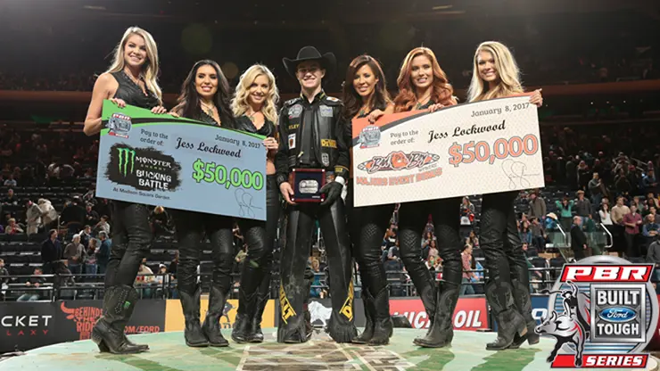 Lockwood wins Monster Energy Buck Off at the Garden