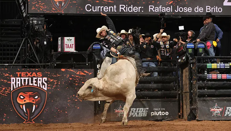 Emotional Brito proud to be contending for PBR Team Series Championship with Texas