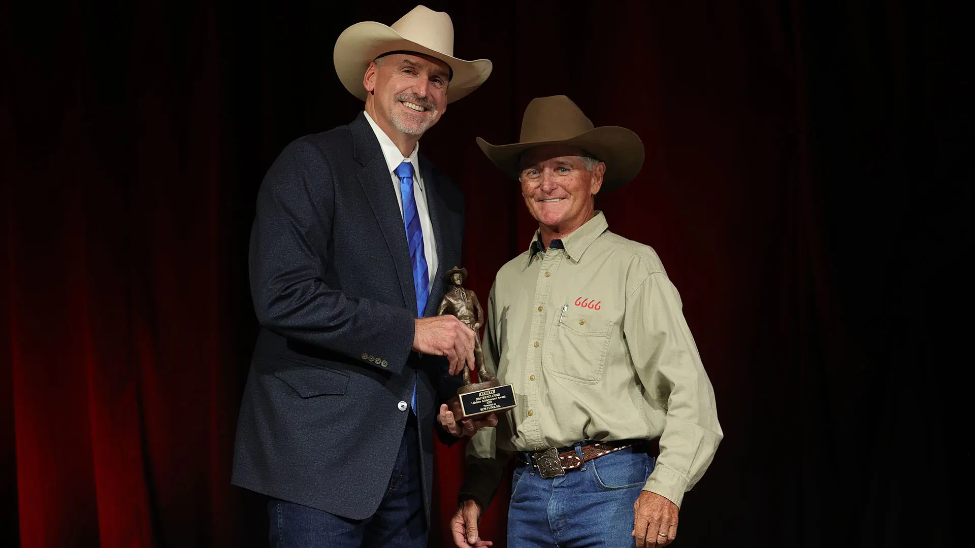 Funk receives Jim Shoulders Lifetime Achievement Award for immeasurable impact on PBR