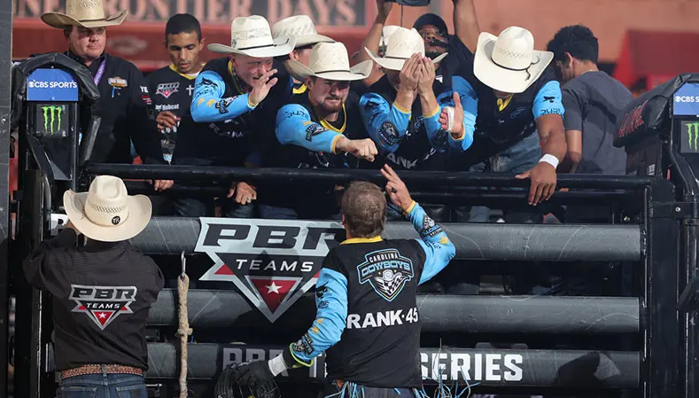 Carolina Cowboys log first 90-point ride in PBR Team Series history in victory against Arizona Ridge Riders