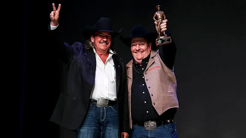 ‘It was about a show’: Altizer and Gay receive Jim Shoulders Lifetime Achievement Award