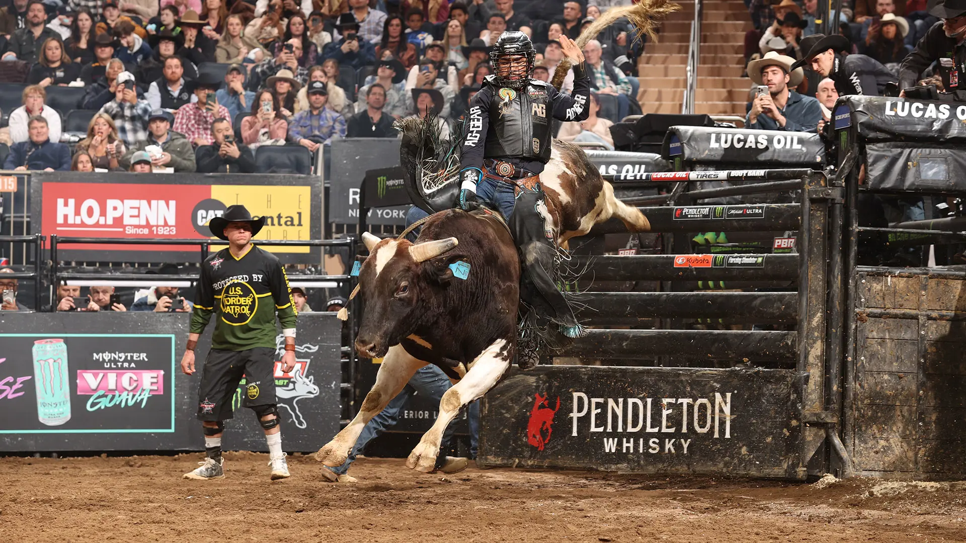 From Wall Street to bucking bulls: The world’s toughest athletes take over the world’s most famous arena