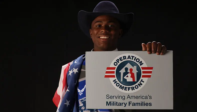 Learn about Operation Homefront’s mission ahead of Cowboys For A Cause