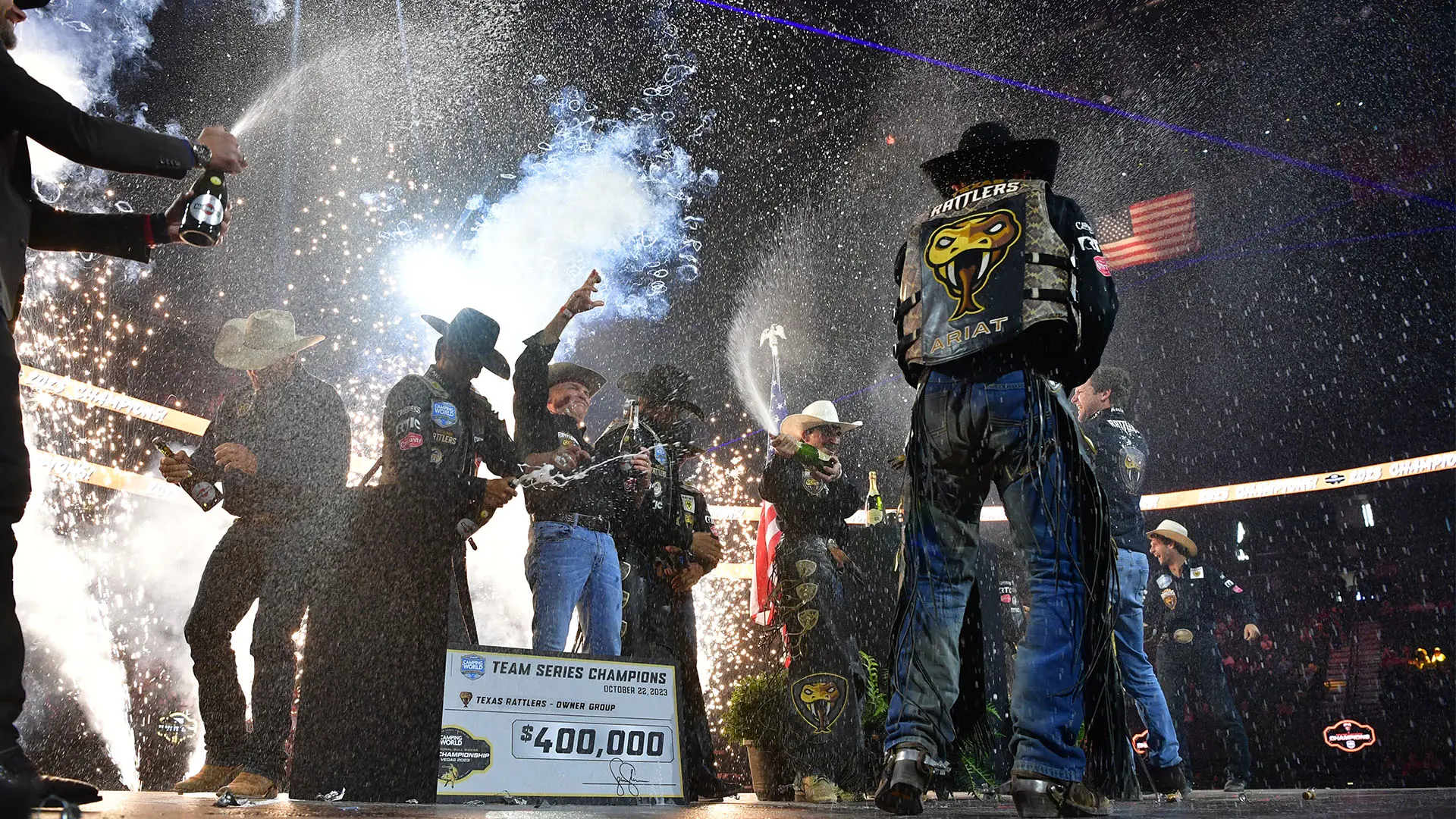 Newly crowned PBR Teams Champion Texas Rattlers return to Dickies Arena for 2024 PBR Camping World Team Series homestand September 27-28