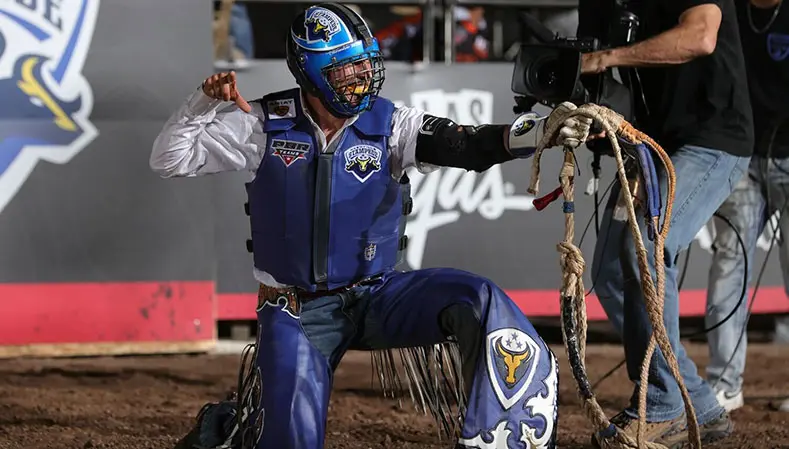 Nashville Stampede defeats Carolina Cowboys by one ride after back-and-forth shootout in second game of inaugural PBR Team Series event