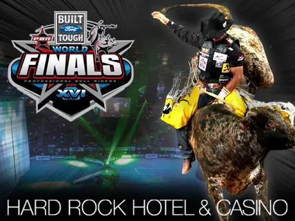 Hard Rock Hotel & Casino Become Official Partner of 2009 PBR Built Ford Tough