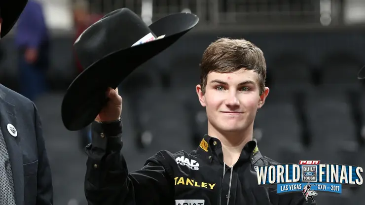 Jess Lockwood wins Round 1 of World Finals, vaults to No. 3 in PBR world standings