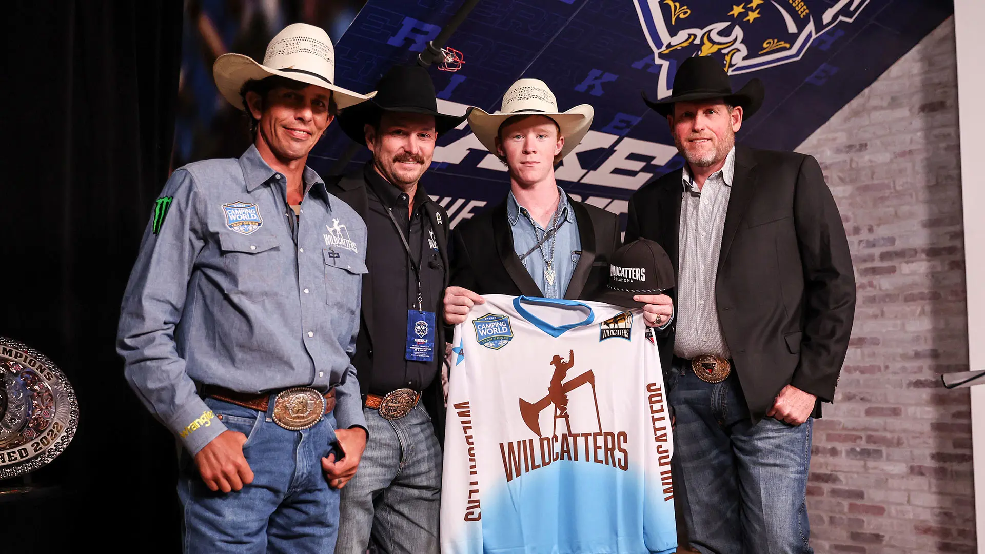 Oklahoma Wildcatters select young gun Clay Guiton with No. 2 overall pick in the 2024 PBR Teams New Rider Draft