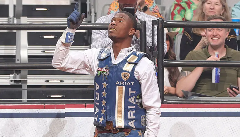 Mitchell having fun but focused on the task at hand at World Finals