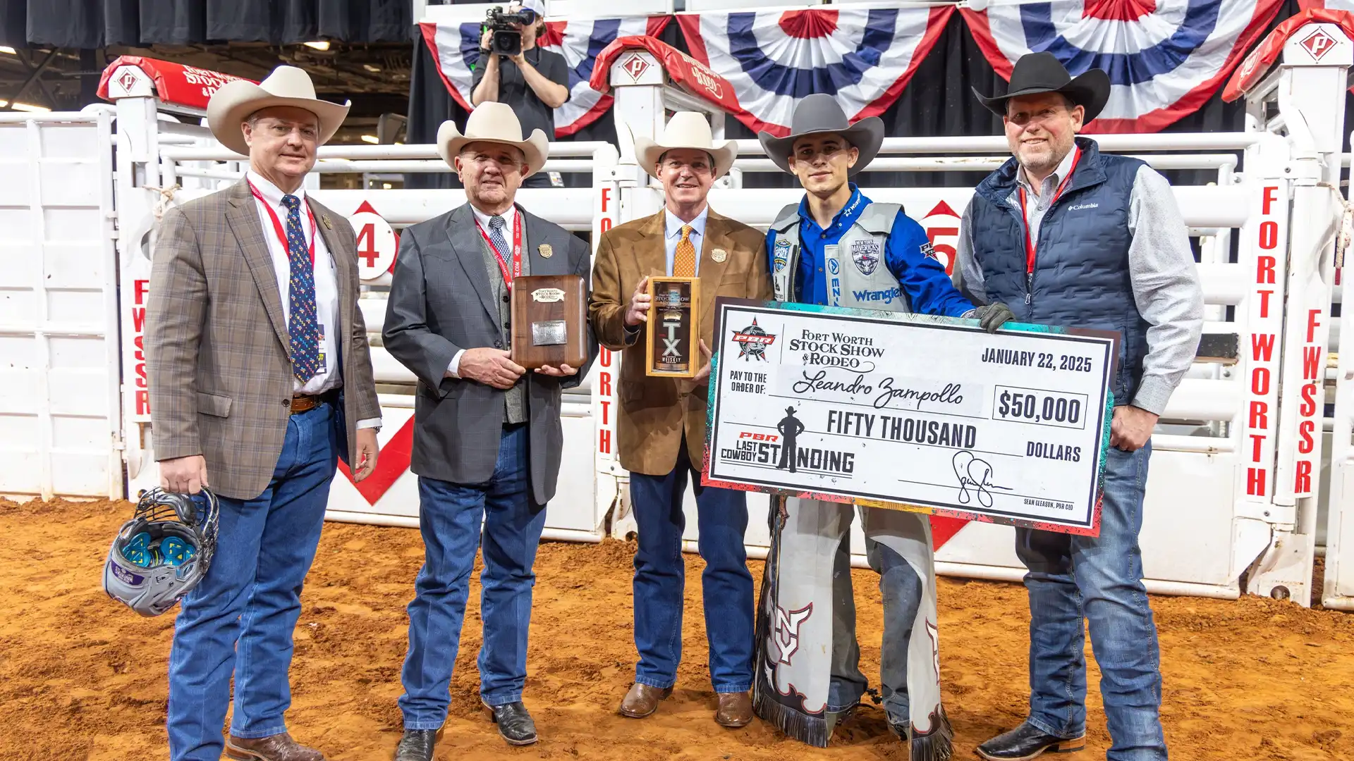 Leandro Zampollo crowned PBR’s Last Cowboy Standing at Fort Worth Stock Show & Rodeo