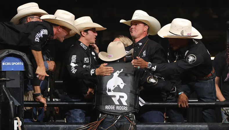 No. 2 Arizona Ridge Riders win shootout against No. 3 Missouri Thunder at PBR Team Series Gambler Days