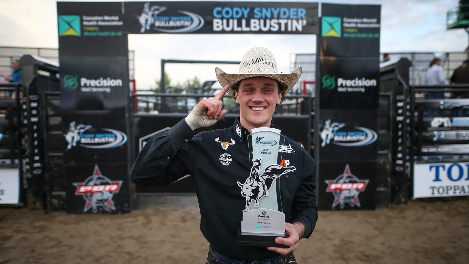 Calgary's own Nick Tetz wins night two of Charity Bullbustin' at Grey Eagle Resort and Casino