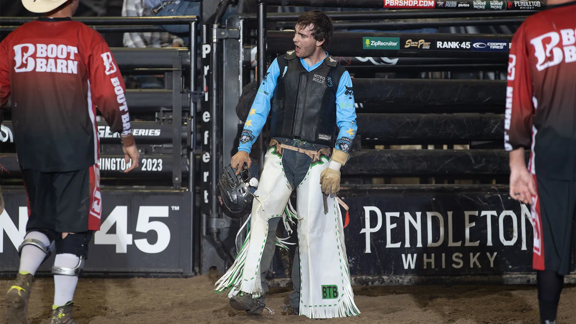 Carolina’s Dawson Branton posts immaculate performance to Win PBR Stockyards Showcase