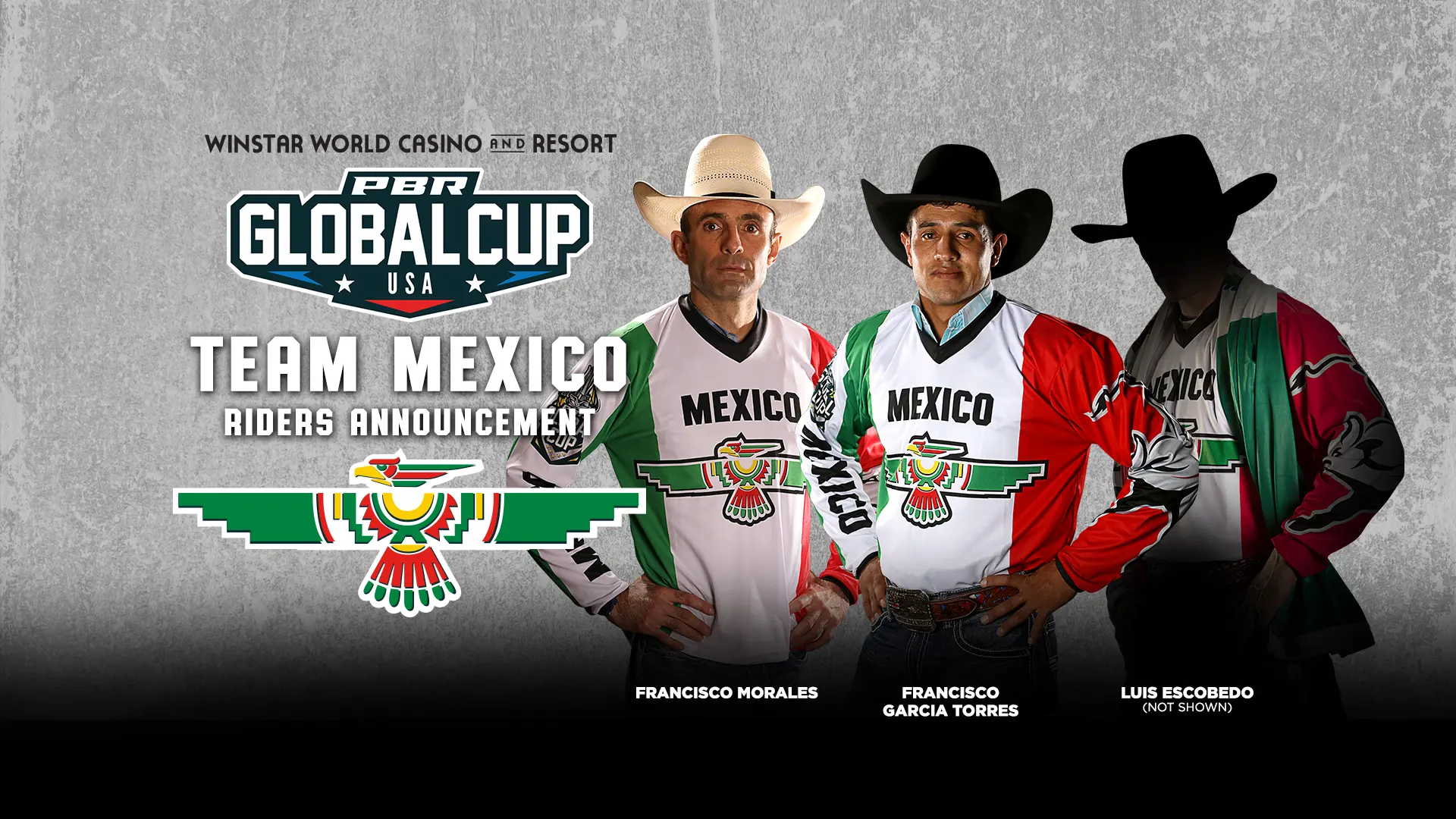 2018 Mexico Champion Francisco Garcia Torres headlines national standings qualifiers for Team Mexico at 2019 PBR Global Cup USA