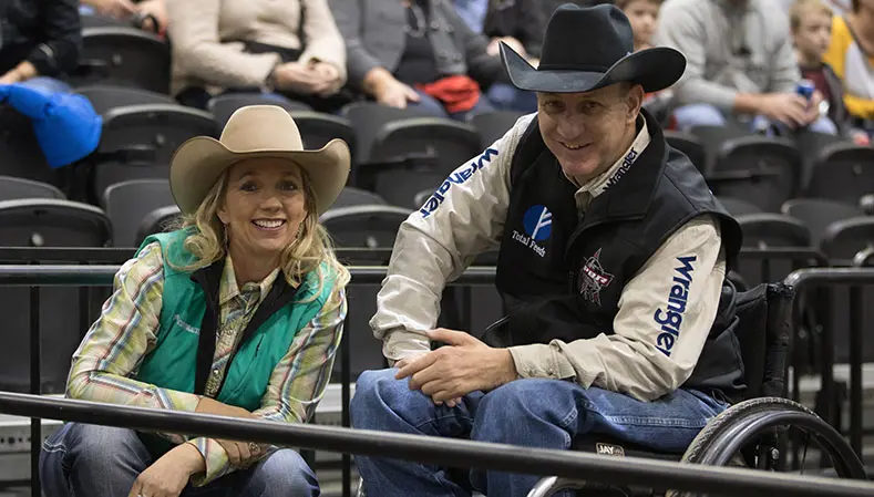 The First Couple of Bull Riding